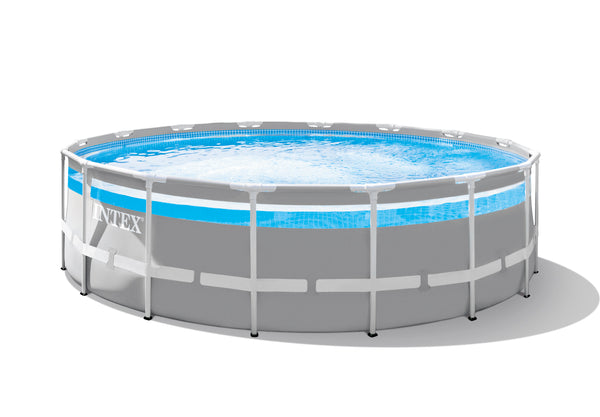 INTEX Prism Frame Clearview Swimming Pool ⌀488 x 122 cm