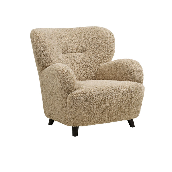 Lunaro Lounge Chair – Light Brown