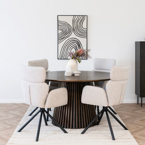 Osaka Dining Table - ø140x75 cm