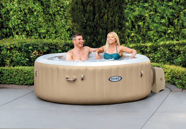 INTEX PureSpa Bubble Inflatable Jacuzzi 4 Persons