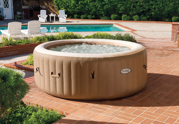 INTEX PureSpa Bubble Inflatable Jacuzzi 4 Persons