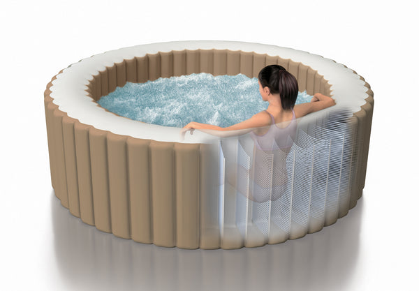 INTEX PureSpa Bubble Inflatable Jacuzzi 6 Persons