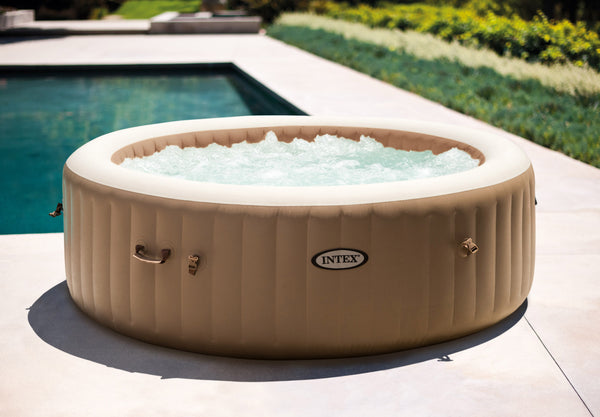INTEX PureSpa Bubble Inflatable Jacuzzi 6 Persons