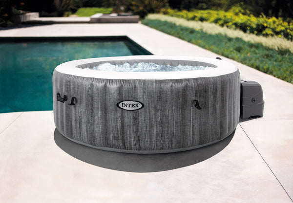 INTEX Inflatable Jacuzzi Greywood Deluxe 4 Persons