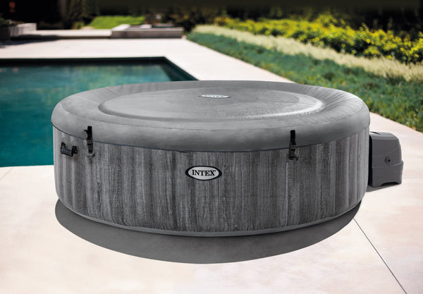 INTEX Inflatable Jacuzzi Greywood Deluxe 6 Persons