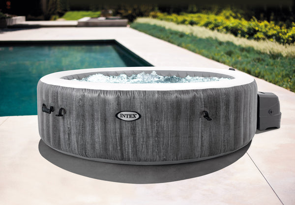 INTEX Inflatable Jacuzzi Greywood Deluxe 6 Persons