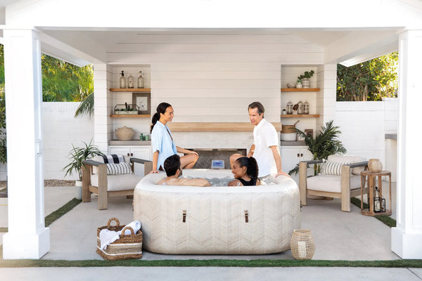 INTEX Inflatable Spa | Chevron Deluxe for 4 people 