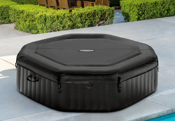 INTEX Deluxe Inflatable Jacuzzi - Bubbles and Jets 6 Persons