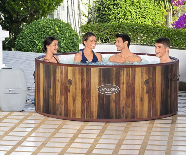 LAY-Z Spa Helsinki Bestway AirJet Inflatable Jacuzzi 5-7 Persons