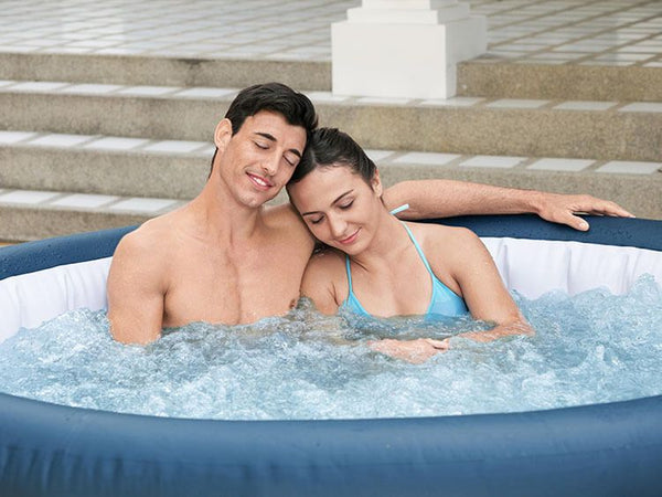 LAY-Z Spa Milan Bestway AirJet Plus Inflatable Jacuzzi 4-6 Persons