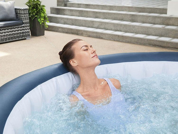 LAY-Z Spa Milan Bestway AirJet Plus Inflatable Jacuzzi 4-6 Persons