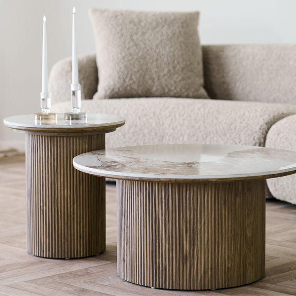 Athens Side Table - Ø45 × 50 cm
