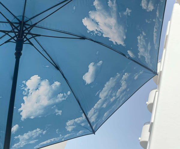 Large Stick Umbrella Sky Lake - UPF50+ 