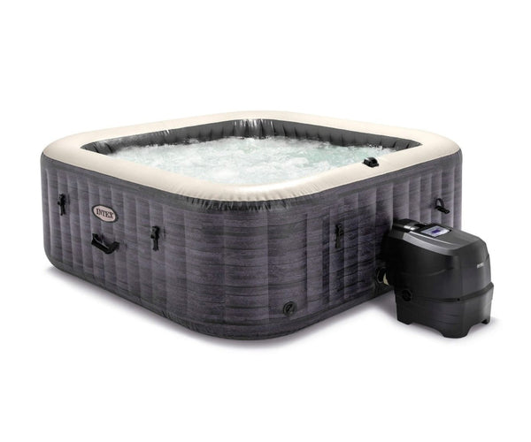 INTEX PureSpa Greystone Deluxe Inflatable Spa 4 Persons