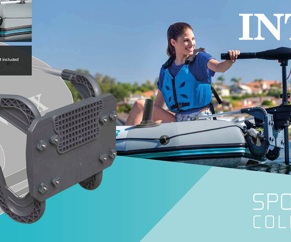 INTEX Motor Mount Black