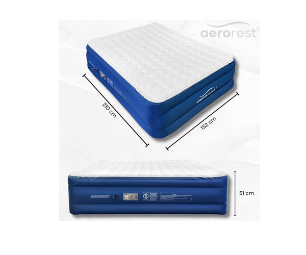 Air mattress AEROREST Cloud Top Double Blue 