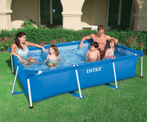 INTEX Swimming Pool Small Frame 260*160*65 Blue