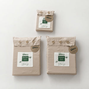 Dekbedovertrek - Soft Taupe - Premium